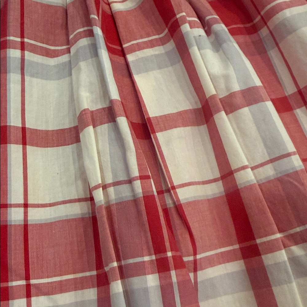 Vintage Dior Plaid Skirt - Picture 3 of 3